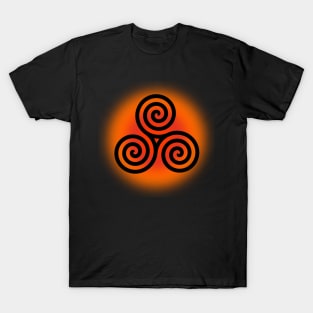 Samhain Celtic Triple Spiral T-Shirt